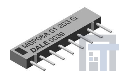 MSP08A032K20FDA Резисторные сборки и массивы 2.2Kohms 8pin 1% Low