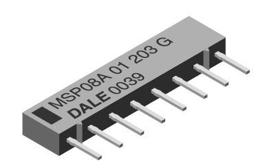 MSP08A036K80GDA Резисторные сборки и массивы 8pin 6.8Kohms 2%