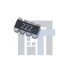 YC124-JR-0722RL Резисторные сборки и массивы Resistor Networks SQUARE 4X0402