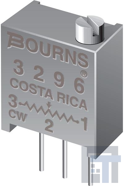 RJR24FP101P Подстроечные резисторы - сквозное отверстие 100ppm 100ohms 25 TURNS NOM.