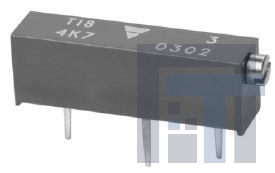 t18-20k-10% Подстроечные резисторы - сквозное отверстие T18203KT10