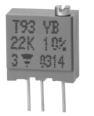 T93YB253KT20 Подстроечные резисторы - сквозное отверстие .5watt 25Kohm 10%