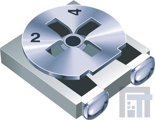 3364W-1-101E Подстроечные резисторы - для поверхностного монтажа 100ohms 25% 4mm Square