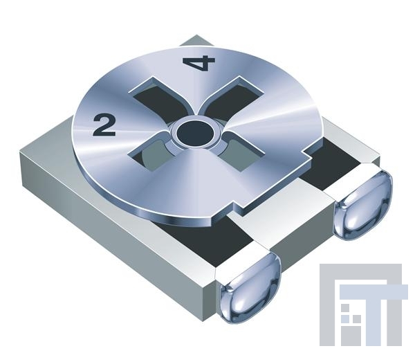 3364W-1-501E Подстроечные резисторы - для поверхностного монтажа 500ohms 25% 4mm Square