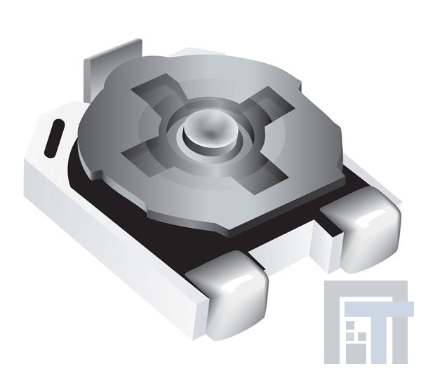 TC33B-1-101E Подстроечные резисторы - для поверхностного монтажа 100 Ohms Single Slot Bottom Adjust