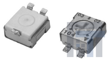 TS53YJ102MR10 Подстроечные резисторы - для поверхностного монтажа 5MM SQ SMD 102