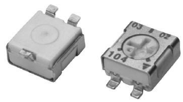 TS53YL103MR10 Подстроечные резисторы - для поверхностного монтажа 10Kohms 20% SQ POT