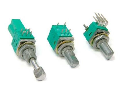 P091P-FA25BR100K Потенциометры 9mm Rotary Panel Potentiometer