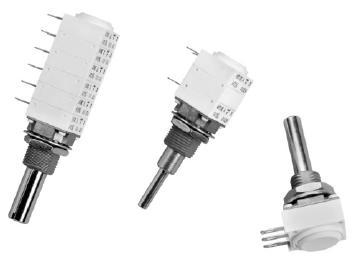 P11A2C0BJSZ00103MA Потенциометры DUAL 10K LINEAR PCB