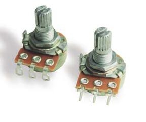 P160KN-0QC15B500K Потенциометры 16mm Rotary Panel Potentiometer