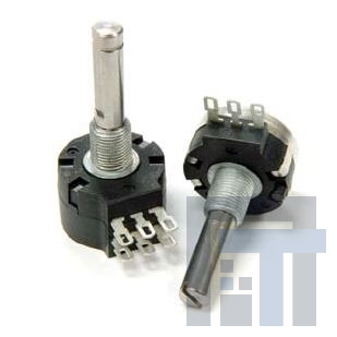 p232-de20ar500k Потенциометры 24mm Rotary Panel Potentiometer