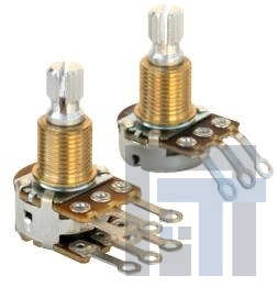 PDB181-GTR01-103A2 Потенциометры 10KOHMS KNURLED SNG SOLDER LUGS