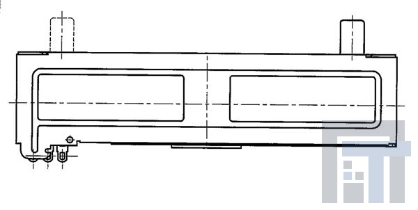 RA00K1F-10-9B1-A10K Ползунковые потенциометры DUAL RAIL MONO UNIT TRAVEL 100MM 10K