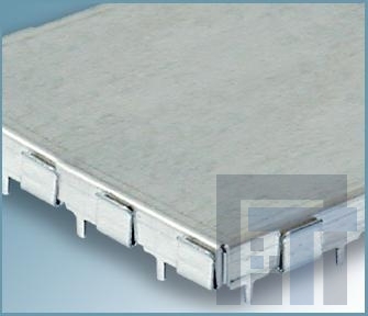 PS100MA24 Заземляющие площадки и прокладки для соединителей для защиты от ЭМИ PCB Shield Enclosure