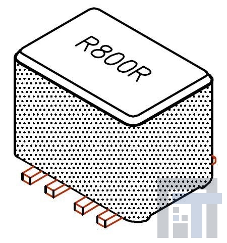 CM2722R800R-10 Наполнители, кристаллы и сетки для фильтров ЭМИ 80ohms 100MHz 5A 2 Chokes SMD