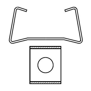 B65623A0001X000 Ферритовые фильтры и принадлежности MOUNTING ASSY P41X25