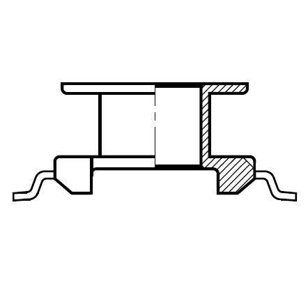 B65672B5000X000 Ферритовые фильтры и принадлежности INSULATING WASHER POCALON