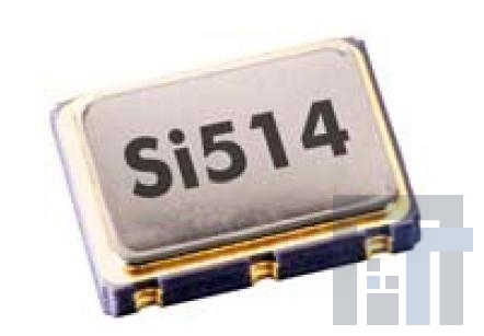 514BBA001207AAG Программируемые генераторы Oscillator. I2C XO 3.3V, LVDS, 5x7mm
