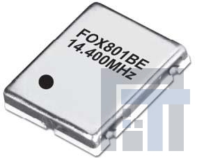 fox801a-10.00000mhz Термокомпенсированные кварцевые генераторы (TCXO) SMD TEMP COMP CRYST