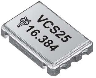 vcs25axt-353-(35.328-mhz) Кварцевые генераторы, управляемые напряжением (VCXO) SMD 35.328MHz