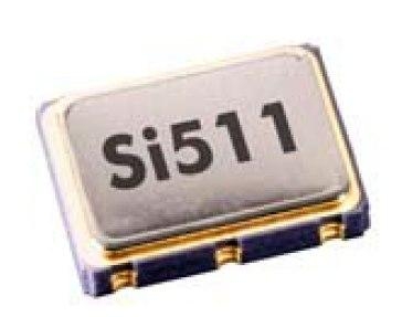 511FBA156M250BAG Стандартные тактовые генераторы Si511 2.5V LVDS 50ppm, 156.25 MHz