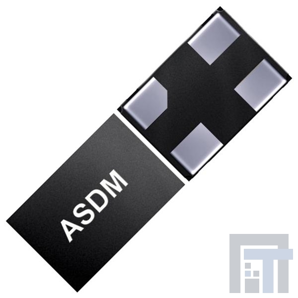 asdm1-60.000mhz-lr-t Стандартные тактовые генераторы 60MHz 25ppm CMOS 3.3V -40C +85C