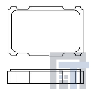 ECS-1633-060-BN-TR Стандартные тактовые генераторы 6MHz 3.3Volt 50ppm -40 to 85C