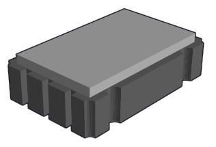 ECS-3951M-800-AU-TR Стандартные тактовые генераторы 80MHz 5.0V 5 X 7mm -55 to 125C