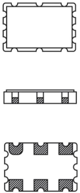 f4605-125.000-mhz Стандартные тактовые генераторы 125MHz 3.3V +/-20PPM