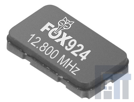 fox924b-10.000 Стандартные тактовые генераторы 10MHz 3.3V -30C 85C