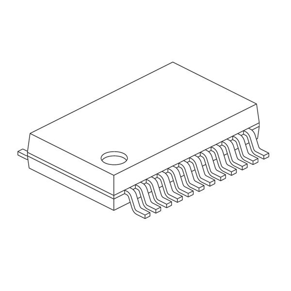 MCP3905AT-I-SS АЦП/ЦАП сбора данных - Специального назначения Dynamic Range Energy Meter IC