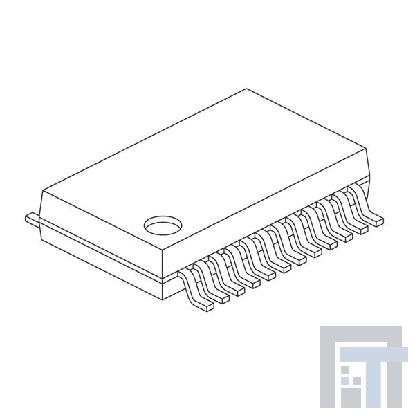 MCP3906A-I-SS АЦП/ЦАП сбора данных - Специального назначения Dynamic Range Energy Meter IC