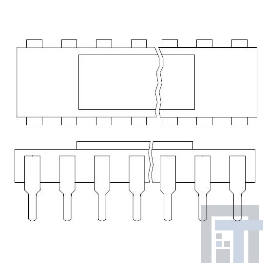 5962-8969801lx Аналого-цифровые преобразователи (АЦП) 10-BIT IC