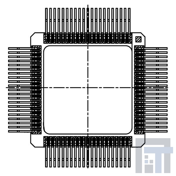 ADS1278SHFQ Аналого-цифровые преобразователи (АЦП) Quad/Octal,Simul Sampling,24B ADCs