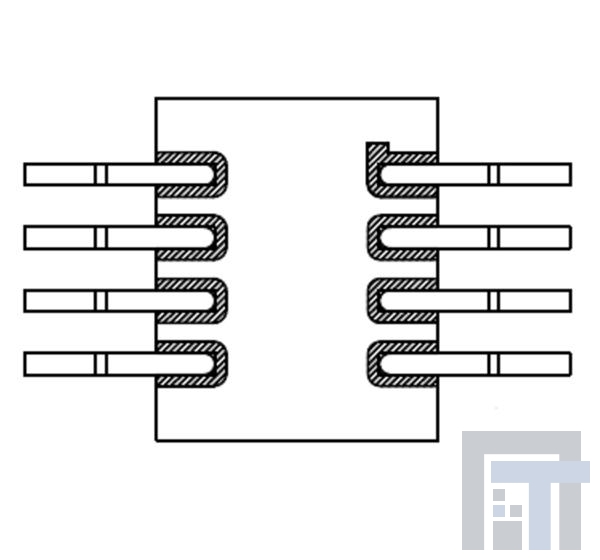 ADS8320SHKQ Аналого-цифровые преобразователи (АЦП) Hi Temp 16B,2.7-5V Micro Pwr Samp ADC