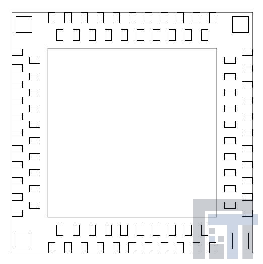 DAC3482IRKD25 Цифро-аналоговые преобразователи (ЦАП)  2Ch 16B 1.25GSPS DAC