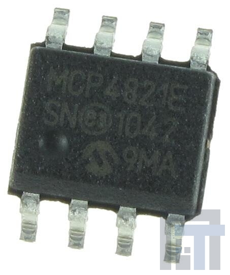 MCP4821-E-SN Цифро-аналоговые преобразователи (ЦАП)  Single 12-bit DAC