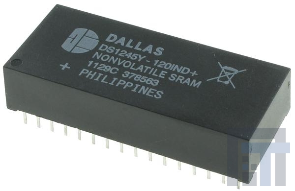 ds1245y-120ind+ NVRAM 1024K SRAM Nonvolatile