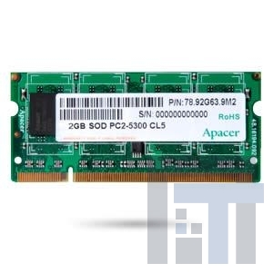 78.92g63.402 DIMM / SO-DIMM / SIMM 512M DDR2 200P 667MH SODIMM COM TEMP