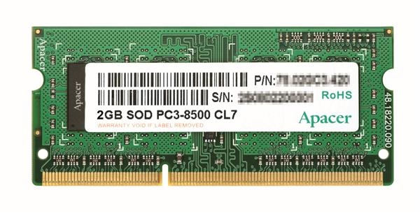 78.a2gc8.af00c DIMM / SO-DIMM / SIMM 2G DDR3 204P 1066MHz SODIMM COM TEMP