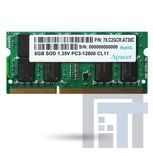 78.b2gcz.4000c DIMM / SO-DIMM / SIMM 4GB DDR3 SDRAM 1.35V SODIMM 800MHz CL11