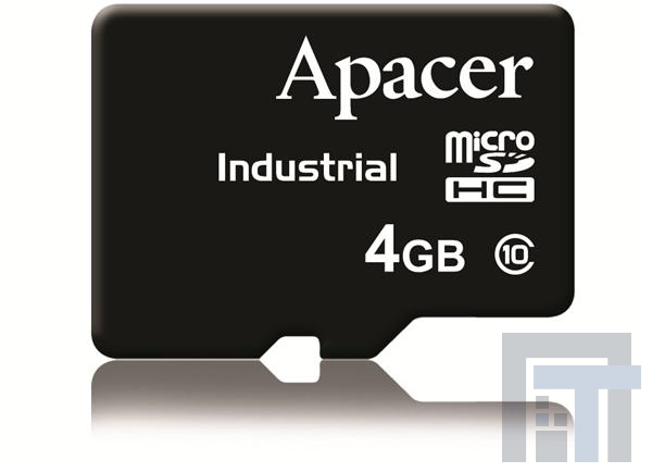 AP-MSD04GCS4P-1TM Карты памяти MICRO SDHC CARD 3.0 4GB CLASS 10 IND