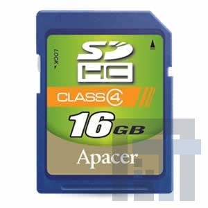 AP16GSDHC4-B Карты памяти SD (HC) CARD 16GB COMMERCIAL CLASS 4