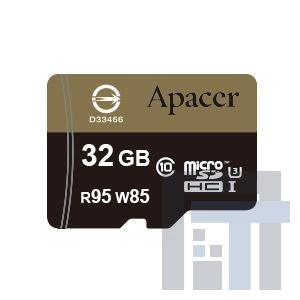 AP32GMCSH10U4-B Карты памяти Consumer microSDHC U3 Cls10 95/85 32GB