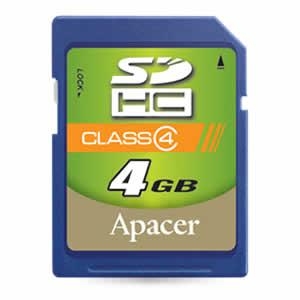 AP4GSDHC4-B Карты памяти SD (HC) CARD 4GB COMMERCIAL CLASS 4