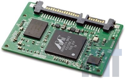 ASDHS-MLC64G-CT Твердотельные накопители (SSD) Half-Slim SATA 6Gb/s SSD 64GB, MLC type, Commercial Temp (0 ~70 )