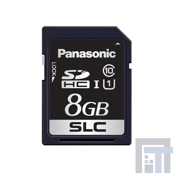 RP-SDF08GDA1 Карты памяти SLC 8GB Class 10 R=95MB/s W=80MB/s