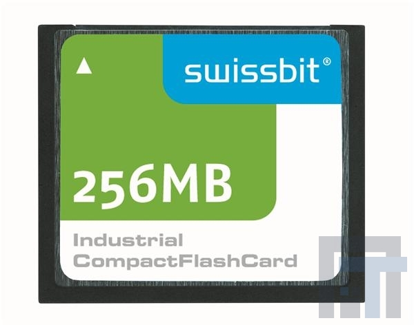 SFCF0256H1BK1TO-I-MS-553-SMA Карты памяти 256MB IND COMPACT FLASH SLC NAND C300