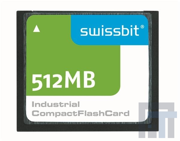 SFCF0512H1BK1MT-I-MS-553-SMA Карты памяти 512MB IND COMP FLASH SLC C300L IND TEMP