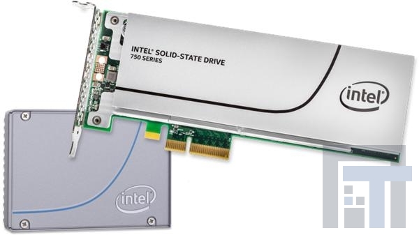 SSDPE2MW012T4R5 Твердотельные накопители (SSD) 750 Series (1.2TB, 2.5in PCIe 3.0 x4, 20nm, MLC) Reseller 5 Pack